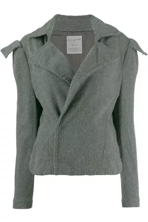 YOHJI YAMAMOTO Chaqueta cruzada asimétrica
