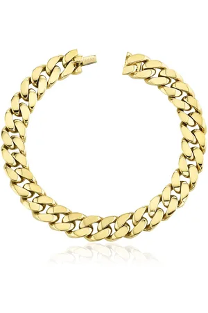 Shay Pulsera de eslabones planos en oro amarillo de 18kt