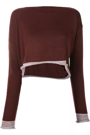 Comme des Garçons Blusa asimétrica de punto de 1991