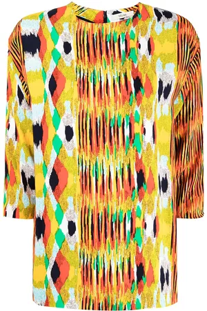 Céline Blusa con motivo abstracto 2000