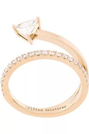 DELFINA DELETTREZ Anillo Marry Me con diamante
