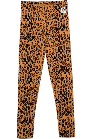 Mini Rodini Leggins con estampado de leopardo