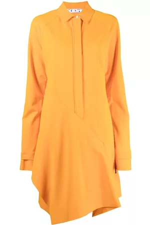 OFF-WHITE Vestido camisero a paneles