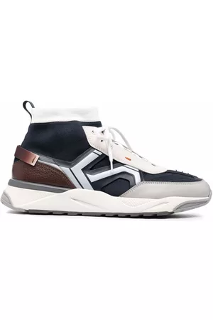 santoni Zapatillas altas estilo calcetín