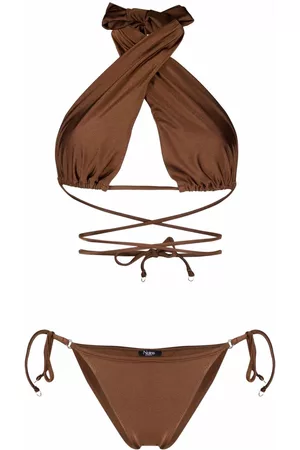Noire Swimwear Bikini con diseño cruzado