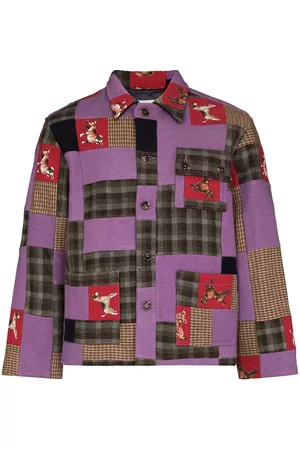 BODE Chaqueta Show Dogs con diseño de patchwork