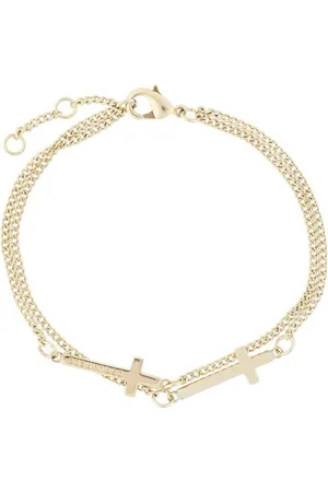Dsquared2 Pulsera con doble cruz