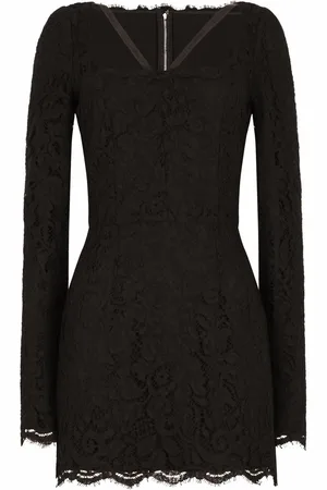 Dolce & Gabbana Vestido corto de manga larga