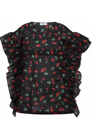 MONNALISA Blusa con motivo de cerezas