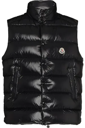 Moncler Chaleco acolchado Tibb con parche del logo