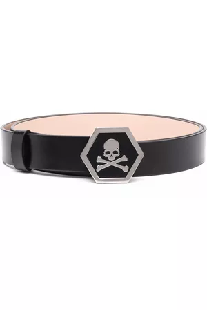 Philipp Plein Cinturón con motivo de calavera