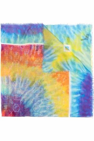 Philipp Plein Pañuelo con motivo tie-dye