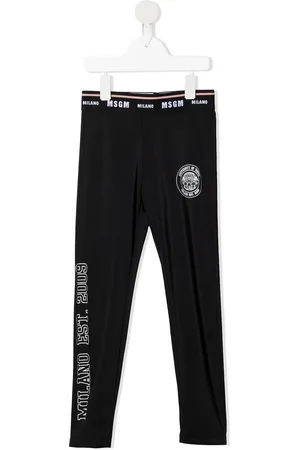 Msgm Pantalones de chándal con logo estampado