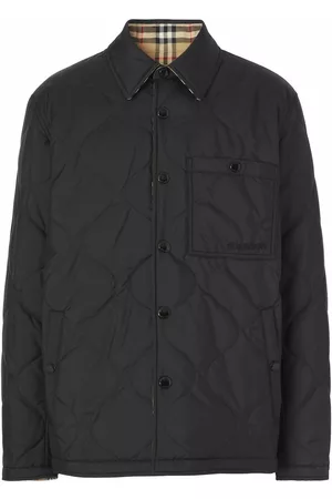 Burberry Sobrecamisa reversible con motivo Vintage Check