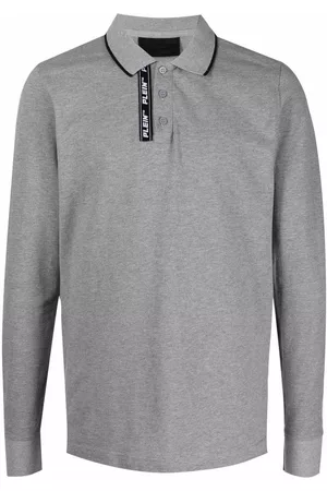 Philipp Plein Polo con parche del logo