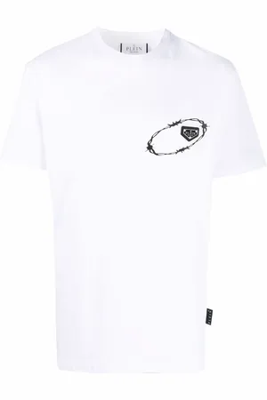 Philipp Plein Camiseta con cuello redondo