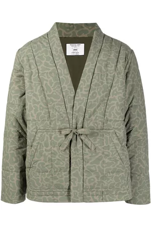 Maharishi Chaqueta acolchada con cintura lazada