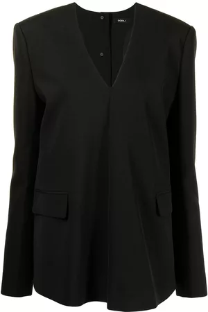 GOEN.J Top tipo blazer estructurado