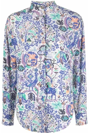 Isabel Marant Blusa con estampado gráfico