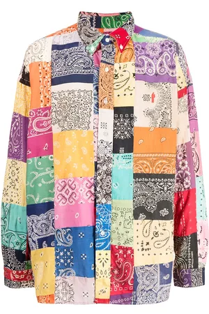 READYMADE Camisa con diseño patchwork