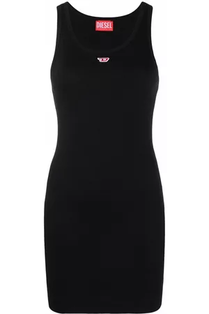Diesel Vestido con logo estampado