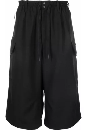 Y-3 Bermudas cargo con cordones