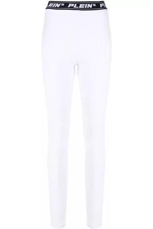 Philipp Plein Leggins con logo en la cinturilla