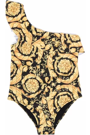 VERSACE Bañador con estampado Barocco Kids