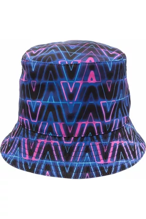 VALENTINO GARAVANI Sombrero de pescador V Neon Optical reversible