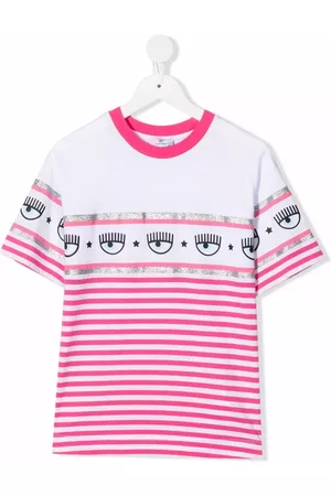 Chiara Ferragni Camiseta a rayas