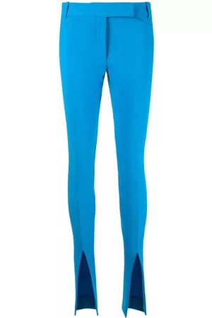 The Attico Pantalones de vestir Freja con aberturas en el frente