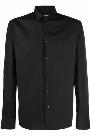 Philipp Plein Camisa con logo bordado