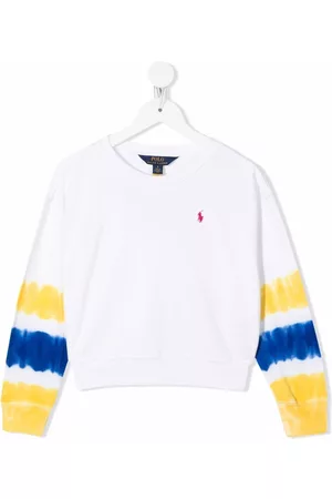 Ralph Lauren Sudadera corta con motivo tie-dye