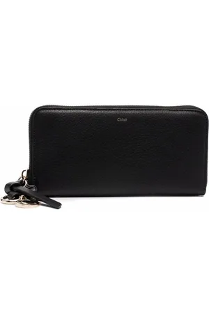 Chloé Cartera Alphabet con cremallera en el contorno