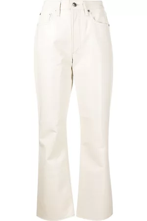 AGOLDE Pantalones acampanados de talle alto