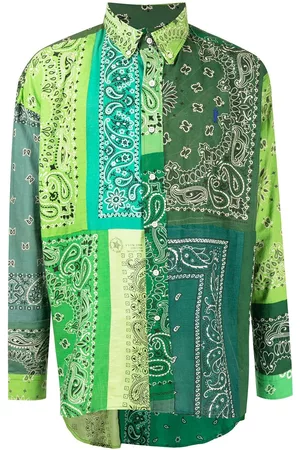 READYMADE Camisa con estampado de cachemira