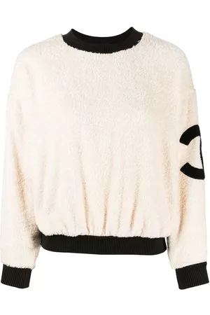 CHANEL Jersey Interlocking CC 1990
