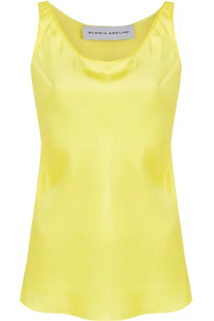 Gloria Coelho Camiseta de tirantes con cuello redondo