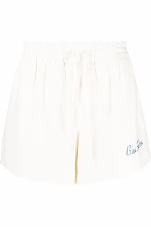 BLUE SKY INN Pantalones cortos de deporte con logo bordado
