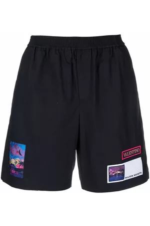 VALENTINO GARAVANI Bermudas con detalle de parches