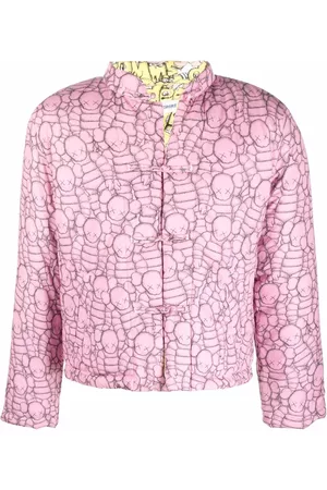 Comme des Garçons Plumífero reversible de Comme des Garçons x KAWS