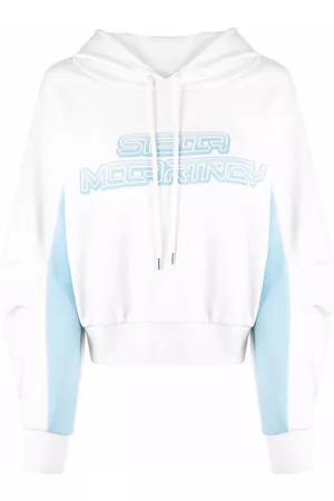 Stella McCartney Sudadera con capucha y logo estampado