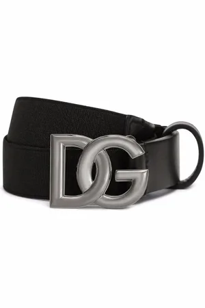 Dolce & Gabbana Cinturón con hebilla del logo DG