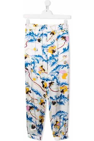 PUCCI Junior Pantalones con estampado Ranuncoli