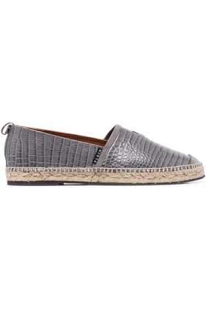 Philipp Plein Alpargatas con logo en relieve
