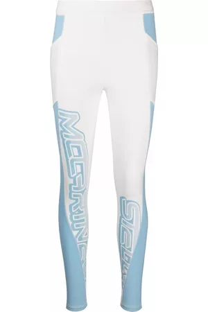 Stella McCartney Leggins con logo estampado