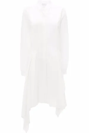 J.W.Anderson Vestido camisero de popelina