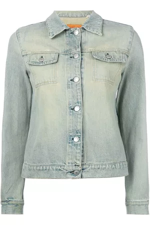 Helmut Lang Chaqueta vaquera con efecto lavado
