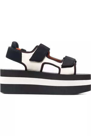 Marni Sandalias de plataforma con tiras autoadherentes