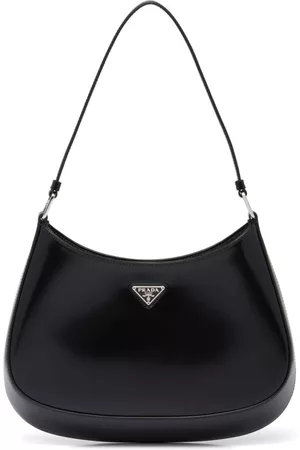 Prada Bolso Shopper Grande Con Placa Del Logo - Farfetch